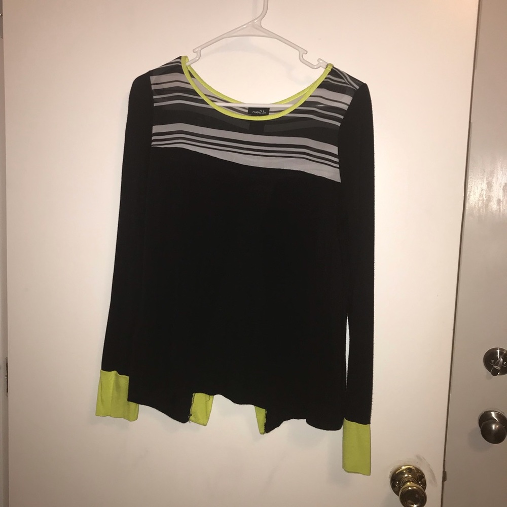 Rue 21 | Open Back Long-Sleeved Shirt